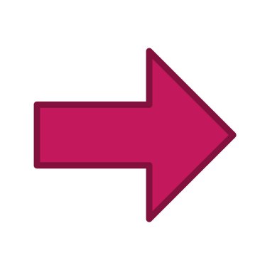  Moda Biçimli İzole Arkaplanda Sağ Simge