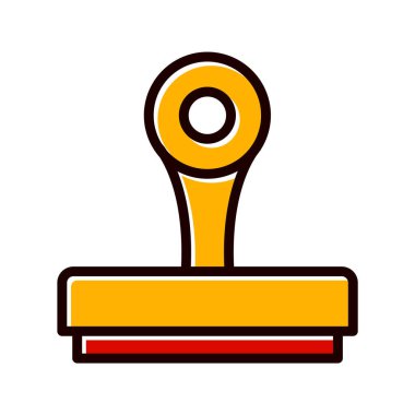 Moda Biçiminde Pul Simgesi Ayrı Arka Gruplandırılmış