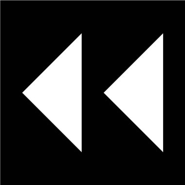 beyaz arkaplanda siyah simge izole edildi