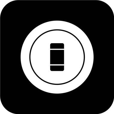 Modern b 'nin vektör illüstrasyonunda sigara ikonu yok