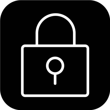 beyaz arkaplanda siyah simge izole edildi