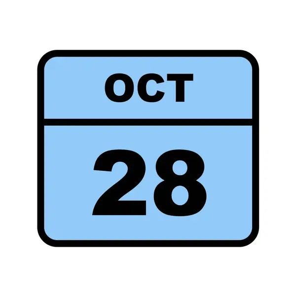 Ikona Vektorového Kalendáře Datum Čas — Stockový vektor