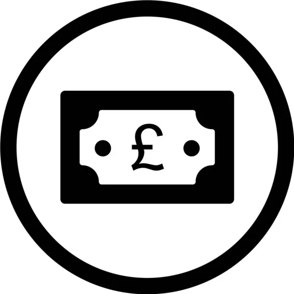 Dollar Banknotenvektorsymbol — Stockvektor