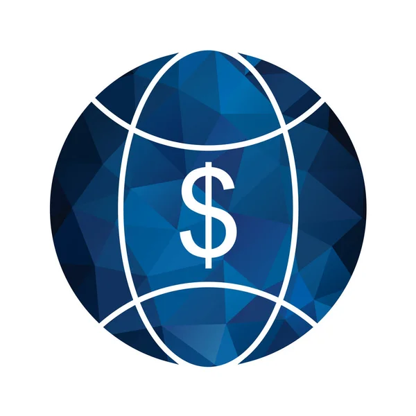 Money Icon Design Illustrazione Vettoriale Eps10 Grafica — Vettoriale Stock