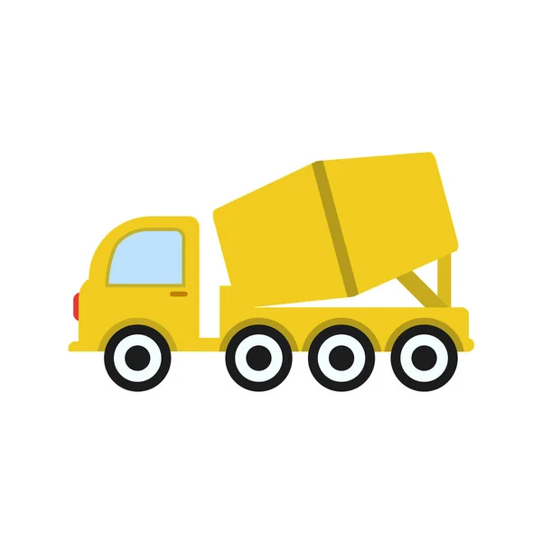 Vectorillustratie Van Bouw Transporticoon — Stockvector