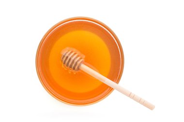 Tahta kepçeli ballı, beyaz tenli.