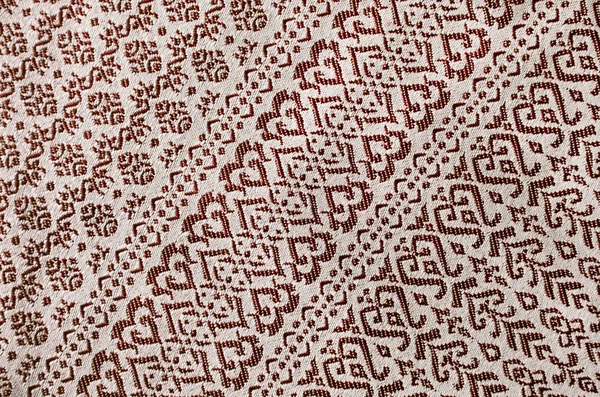 Thajská Textura Siam Fabric Struktura Vzorku Hedvábí — Stock fotografie