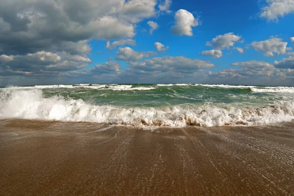 Tormenta Mar Negro Octubre — Foto de Stock