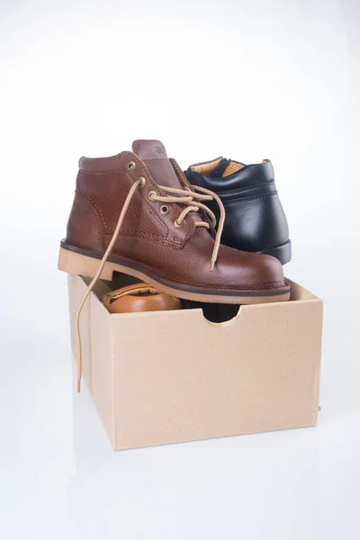 Zapato Zapato Moda Los Hombres Sobre Fondo — Foto de Stock