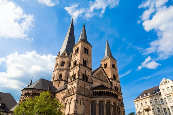 Minster Bonn Jednego Najstarszych Kościołów Niemczech — Zdjęcie stockowe