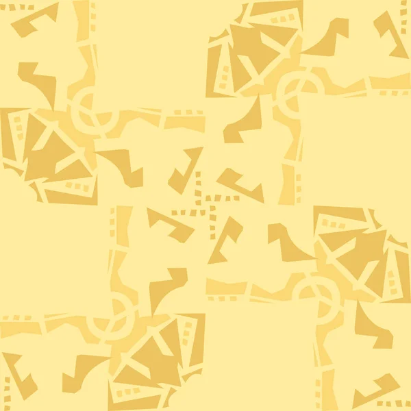 Abstracte Herhalende Achtergrondpatroon Van Gele Rechthoekige Vormen — Stockfoto