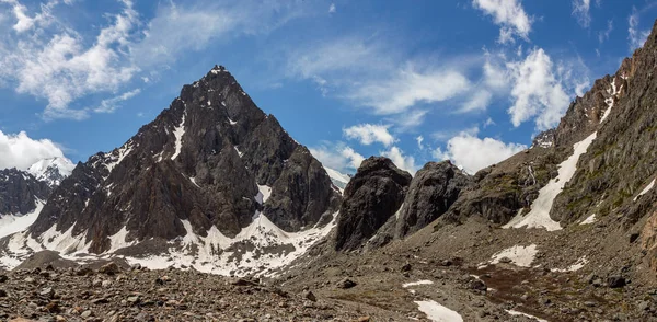 Hermosa Vista Paisaje Montañas Siberia Occidental Montañas Altai — Foto de Stock