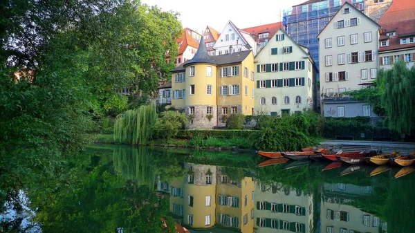 Pohled Tuebingen Slavné Univerzitní Město Jižním Německu — Stock fotografie