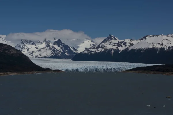 Vista Uma Das Frentes Geleira Perito Moreno Parque Nacional Los — Fotografia de Stock