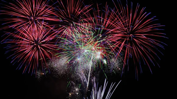 Gyönyörű Tűzijáték Ünnepe — Stock Fotó