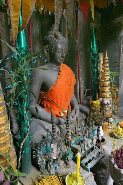 Boeddha Tempels Van Angkor Van Kambodja — Stockfoto