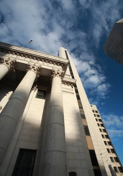 Oude Bank Van Montreal Gebouw Winnipeg — Stockfoto