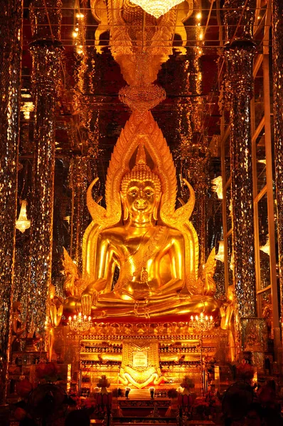 Buddha Szobor Tazung Templomban Thaiföld — Stock Fotó