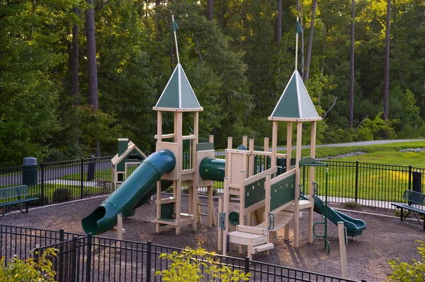 Parque Infantil Plástico Aire Libre Parque — Foto de Stock