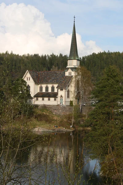 Güney Norveç Skotfoss — Stok fotoğraf