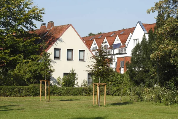 Casas Residenciales Alemania Europa — Foto de Stock