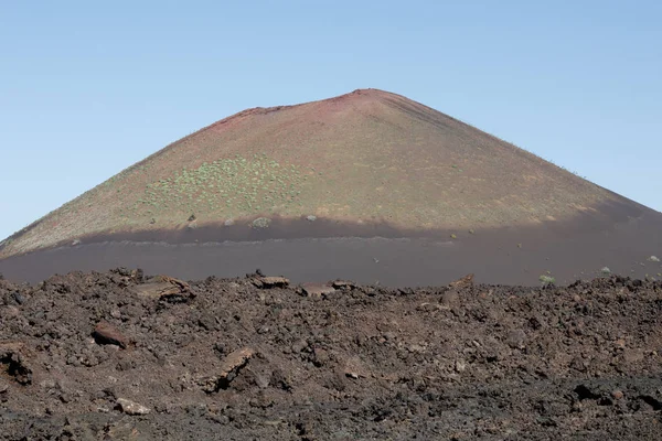 Paisaje Lanzarote Vista Panorámica — Foto de Stock