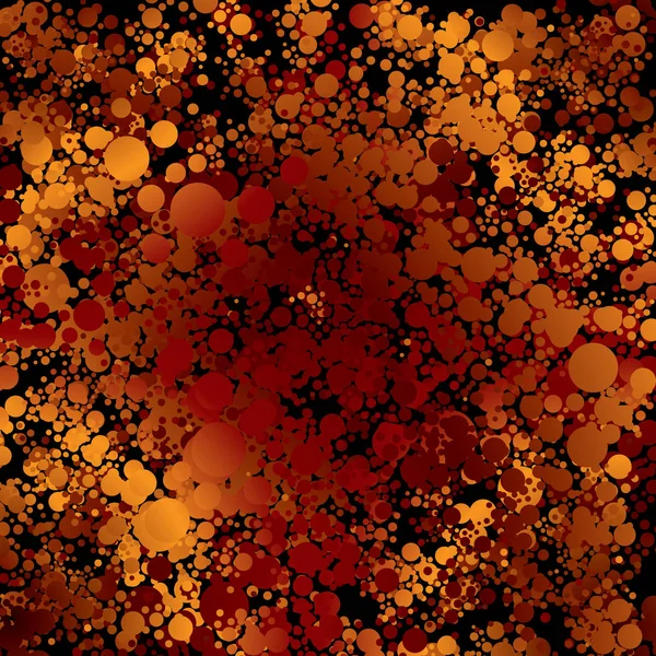 Abstracte Rode Oranje Achtergrond Gemaakt Uit Cirkels — Stockfoto