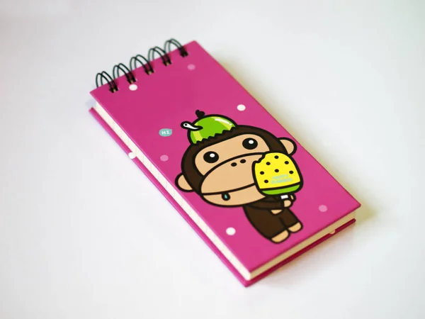 Kleurenfoto Van Notebook — Stockfoto