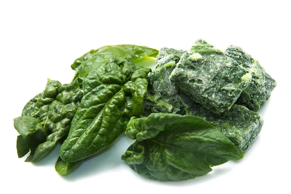 Fresh Frozen Spinach — Stock Photo, Image