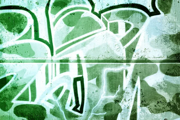 Graffiti Old Dirty Wall Urban Hip Hop Background Gray Texture — Stock Photo, Image