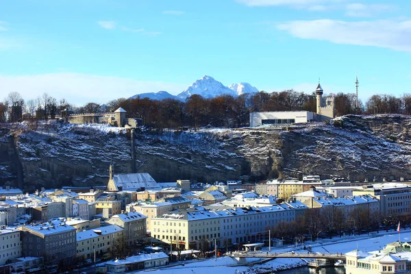 Vista Sobre Salzburgo Austria — Foto de Stock