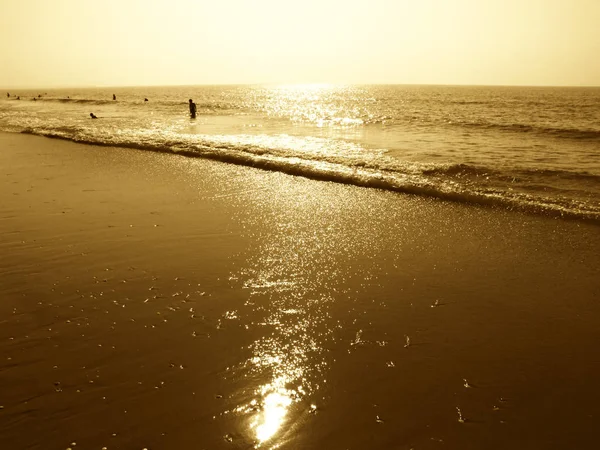 Νωρίς Πρωί Παραλία Τοπίο — Φωτογραφία Αρχείου