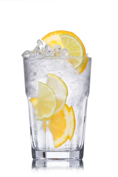 Alkoholhaltiga Cocktail Highball Glas Fräsch Ren Look — Stockfoto