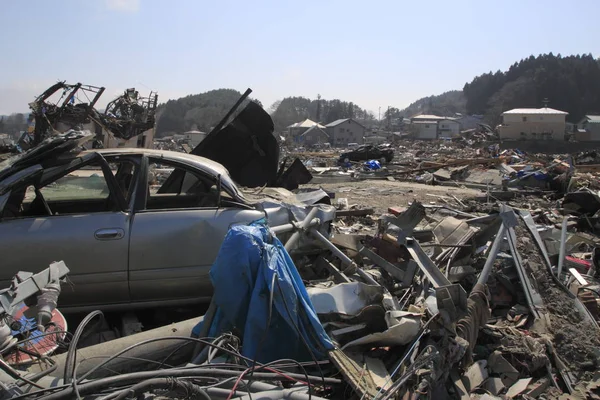 Grande Terremoto Leste Japão Iwate — Fotografia de Stock