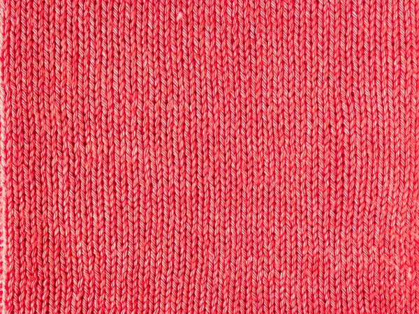 赤繊維の背景としてのジャージーのニット — ストック写真