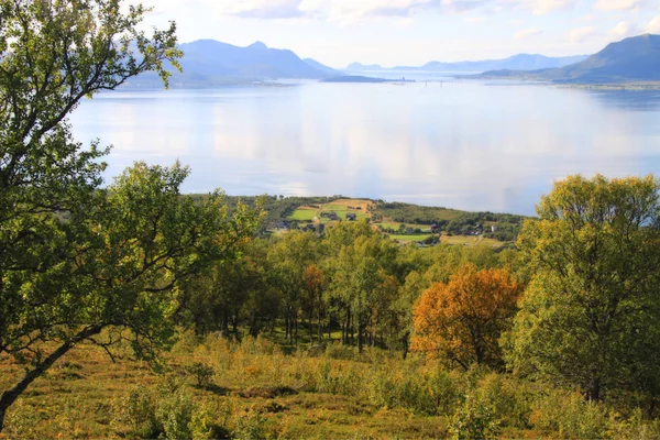 Piękna Panorama Przyrody Natura Koncepcja Podróży — Zdjęcie stockowe