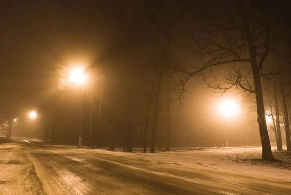 Piękna Zima Naturalnym Tle — Zdjęcie stockowe