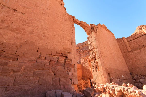 Temenos Gate Petra Jordan — 스톡 사진