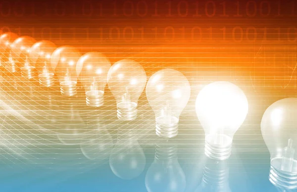 Innovation Business Concept Lightbulb Idea Art — Stock Photo, Image