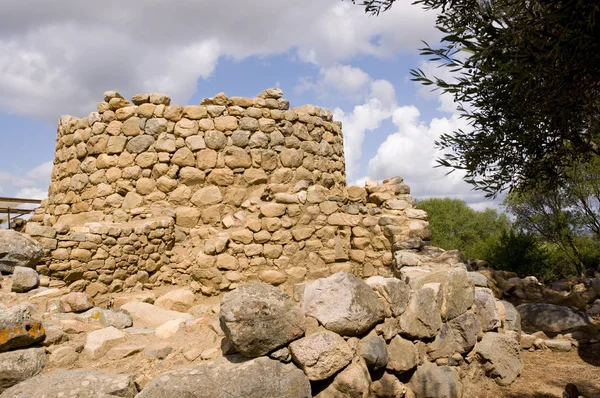 Antiguo Pueblo Nuragico Día — Foto de Stock