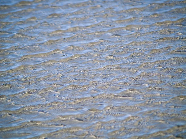 Ozean Plätschert Flachen Wasser Strand — Stockfoto