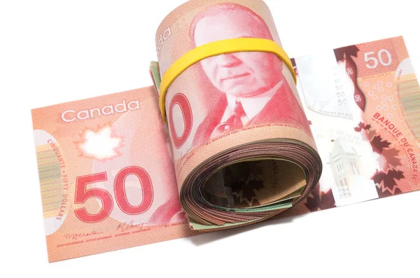 Serie Dólares Canadienses — Foto de Stock
