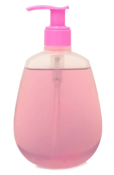 Kosmetisk Flaska Isolerad Vit Bakgrund — Stockfoto