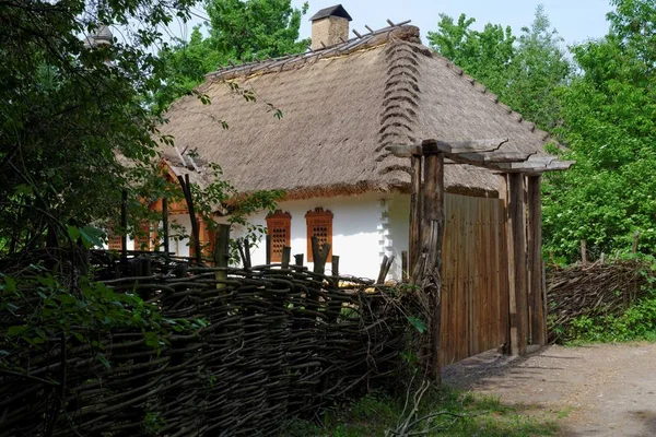 Casa Del Agricultor Museo Aire Libre Kiev Ucrania — Foto de Stock