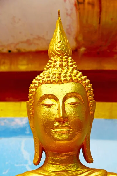 Siddharta Templo Bangkok Ásia Tailândia Abstrato Cruz Passo Wat Palácios — Fotografia de Stock