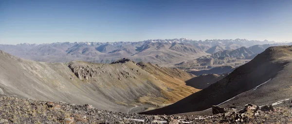 Panorama Escénico Los Picos Montaña Más Altos Del Parque Nacional — Foto de Stock