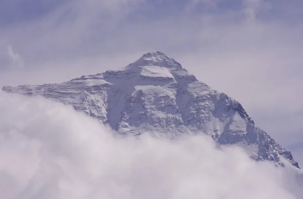 Cara Norte Montaña Más Alta Del Mundo Everest 8848M También — Foto de Stock