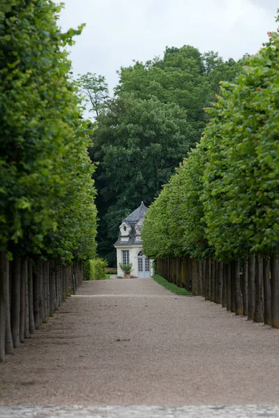Espléndidos Jardines Decorativos Castillos Francia — Foto de Stock