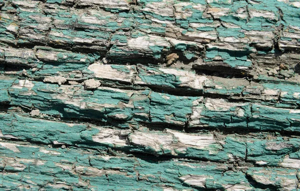 Textura Madera Con Color Verde Antiguo Líneas Horizontales Fondo —  Fotos de Stock