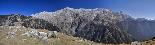 Panorama Panorámico Del Himalaya Himachal Pradesh India — Foto de Stock